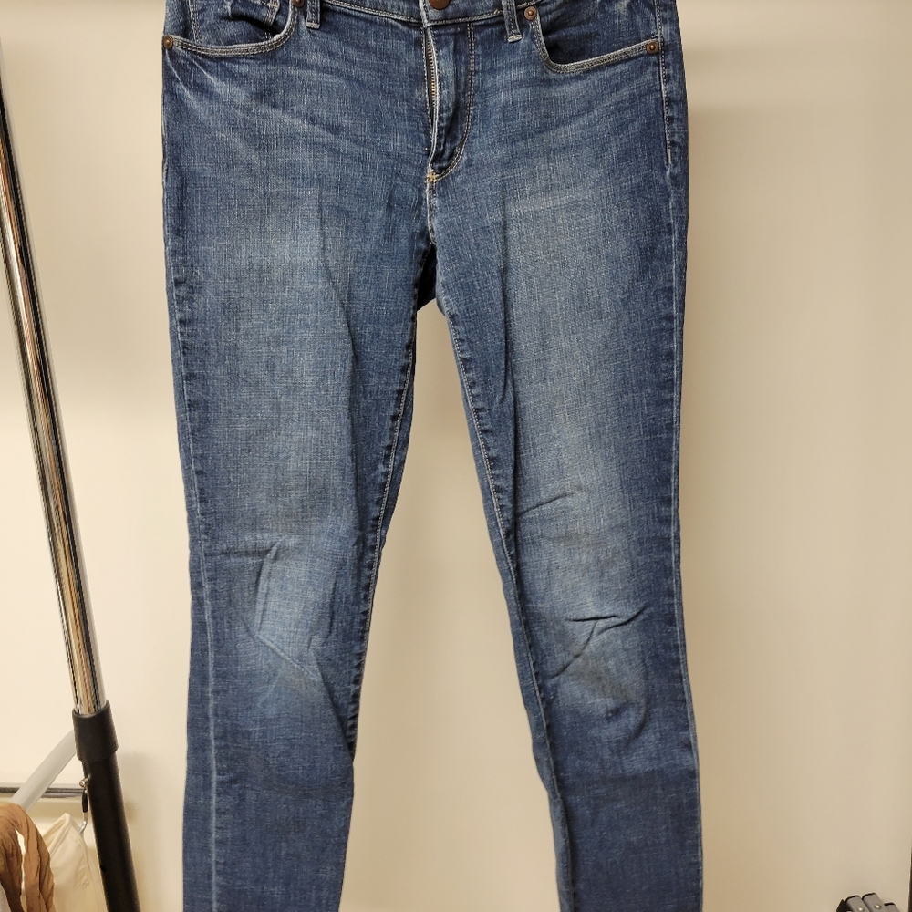 Ann Taylor Loft Modern Skinny Size 6 Blue Jeans